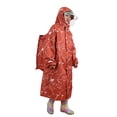 thumbnail image 2 of Gyexs Manteau de Pluie pour Tout-Petit Léger Réutilisable Imperméable Veste de Pluie Extérieur Cyclisme Randonnée Camping Voyage Orange, TG, 2 of 5