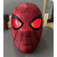 thumbnail image 5 of Guvpev Iron Spider Helmet, Superhero Legends Series 1:1 Collectible Wearable Electronic Mask with Bluetooth Speaker Base, Moving Eyes & LED Lights, Touch & RC, Halloween Superhero Cosplay Prop, 5 of 18