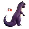 thumbnail image 2 of Disfraz inflable de dinosaurio para adultos, ideal como decoración para espectáculos en escenario o festivales., 2 of 8