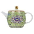 thumbnail image 2 of MasteelfCA Heat-resistant Ceramic Teapot Delicate Durable Tea Kettle Home Tea Maker Pot, 2 of 9