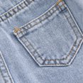 thumbnail image 7 of KEXE Pants For Boys Little Kids Pull-On Side Pocket Baggy Denim Trousers Elastic Waist Daily Bottoms（Blue,7-8 Years）, 7 of 7