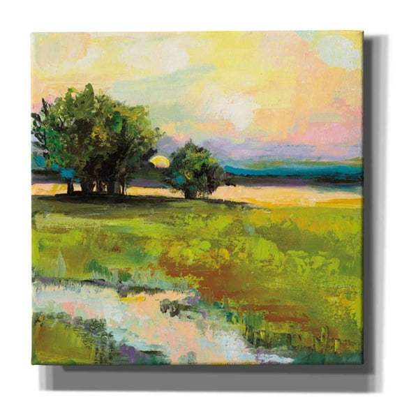 Epic Graffiti "Weekapaug Inn" by Jeanette Vertentes, Canvas Wall Art, 37"x37"