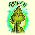 thumbnail image 2 of Men's Dr. Seuss Airbrush Grinch  Graphic T-Shirt, 2 of 4
