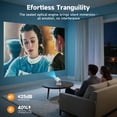 thumbnail image 6 of SGV 720P Smart Portable Projector WiFi 6 Bluetooth 260 ANSI Android 12 White, 6 of 10