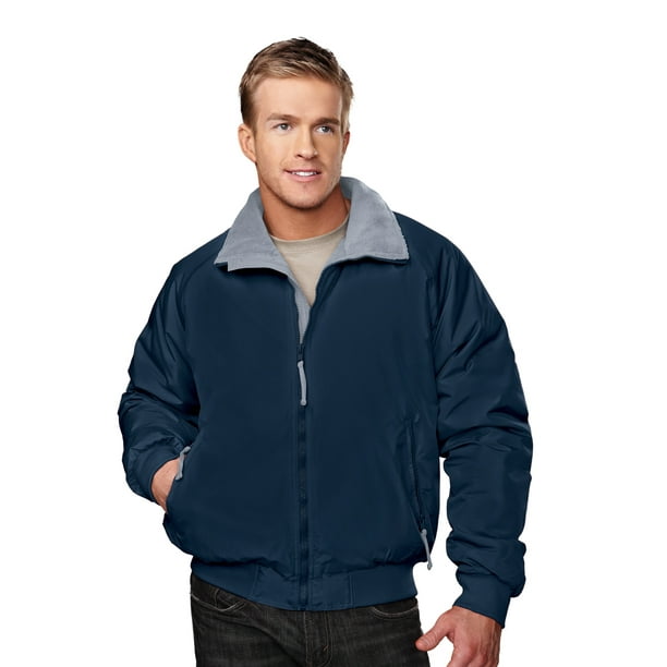 Tri-Mountain Mountaineer 8800 Nylon 3 Season Jacket, X-Large, Navy/Gray ...