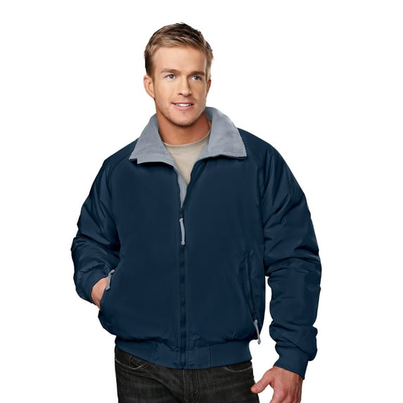 Tri-Mountain Mountaineer 8800 Nylon 3 Season Jacket, 4X-Large, Navy/Gray