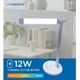 thumbnail image 3 of Viribright® LED Desk Lamp with 5-Color Touch, USB Charging Port, 800 Lumens, 3 of 6