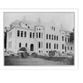 thumbnail image 2 of Historic Framed Print, [Construction of Virginia Union University, Richmond, Va. by African American laborers: Lecture hall], 17-7/8" x 21-7/8", 2 of 9