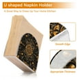 thumbnail image 4 of Table Napkin Holder, One Sizex1 Kitchen Napkin Holder Acrylic Napkin Holder Restaurant Napkin Holder Steampunk Style Gears, 4 of 9