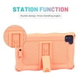 thumbnail image 3 of Dteck Case for Samsung Galaxy Tab A 8.0-inch SM-T290 T295 (2019 Released),Shockproof Silicone Rubber Soft Back Shell Kickstand Lightweight Cover without Screen Protector,Pink, 3 of 5