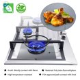 thumbnail image 3 of Deago 4 Pcs Non-Stick Gas Stove Burner Cover Gas Range Protectors Aluminum Foil Reusable Kitchen Liner Clean Mat Pad (Silver), 3 of 5