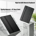thumbnail image 5 of Keyboard & Stand Cover for Samsung Galaxy Tab A7 Lite 8.7 Tablet SM-T220 /SM-T225 2021, Fintie Keyboard Case Lightweight Cover with Detachable Wireless Bluetooth Keyboard, Black (Tab Not Included), 5 of 8