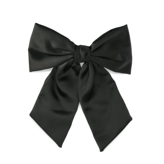 Time and Tru Bow Barrette, Black