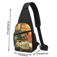 thumbnail image 4 of Gravity Falls Chest Bag Stylish Crossbody Sling Bag Lightweight Crossbody Fanny Pack For Travel, Sports & Daily Use, 4 of 6