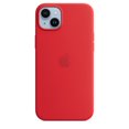thumbnail image 1 of Funda de silicona para iPhone 14 Plus con carga rápida inalámbrica MagSafe de 6,7" en color rojo, 1 of 8