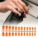 thumbnail image 4 of 24 piezas de uñas postizas Qarigey DIY estilo Simple Naranja dulce, 4 of 5