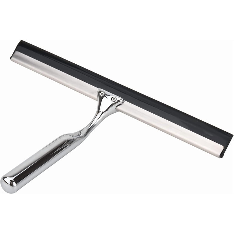KSENDALO All-Purpose Shower Squeegee, Stainless Steel photo 6