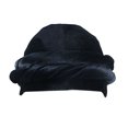 thumbnail image 2 of nipocaio 1 piece men's gold velvet solid headband cap black braid cap, 2 of 5