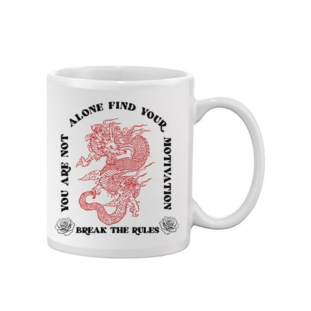 

You Are Not Alone Ancient Dragon Mug - Image by Shutterstock