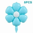 thumbnail image 2 of 5Pcs Candy Color Daisy Balloon Sun Flower Foil Balloons Photo Props Party Decor, 2 of 6