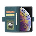 thumbnail image 6 of Dteck Flip Wallet Case for Apple iPhone XS Max 6.5 inch,Full Protection Premium PU Leather Magnetic Clasp Folio ID Credit Card Slots Kickstand Shockproof Phone Case Cover,Green, 6 of 11