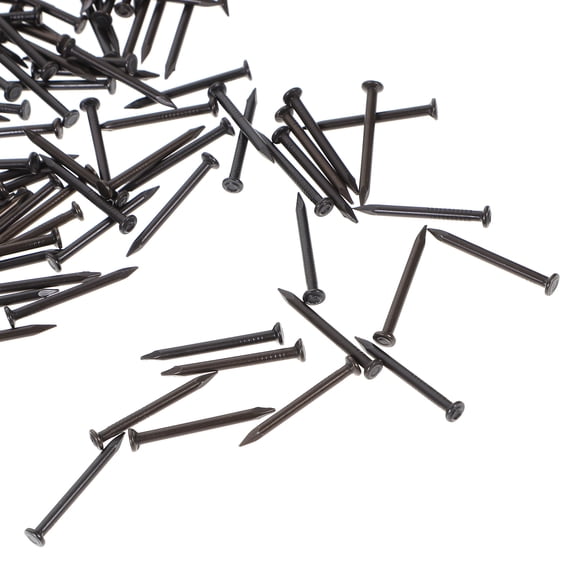 MLINS Stainless Steel Cement Nails for Fixing Home Improvement Projects Portable Lightweight Black 2 Boxes
