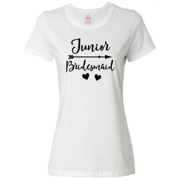 Inktastic Junior Bridesmaid Wedding Bridal Party Women's T-Shirt