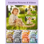 Digital Camera, FHD 1080P Camera, Digital Point and Shoot Camera with 16X Zoom Anti Shake, Compact Small Camera for Boys Girls Kids