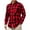 Red #14, variant on Dresfit Flannel Shirts Men Plaid Button Down Shirt 2026 Big and Tall Color Block Long Sleeve Shirt Summer Button Up Lightweight Casual Dress Tops Yellow S