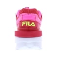 thumbnail image 3 of Fila Disruptor Ii Exp Girls Shoes Size 7, Color: Red/Pink, 3 of 5