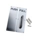 thumbnail image 4 of Manijas de puerta de acero inoxidable resistentes, cómodas y resistentes al desgaste. Tirador de puerta con empuje. EMPUJAR PULL Plata, 4 of 9
