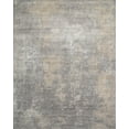 thumbnail image 2 of Jaipur Rugs Chaos Theory By Kavi Hand Knotted Wool & Bamboo Silk Area Rug 2X3 Ashwood Medium Gray, 2 of 5