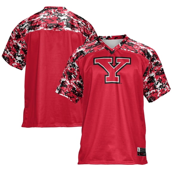 Men's GameDay Greats Red Youngstown State Penguins Football Jersey