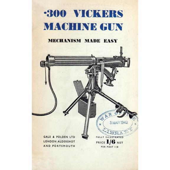 .300 VICKERS MACHINE GUN MECHANISM MADE EASY