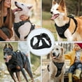 thumbnail image 4 of Astarin No Pull Dog Harness for Dogs,No Choke Front Clip Dog Reflective Harness, Adjustable and Comfortable for Easy Walking, Adjustable 2 Metal Rings 3 Buckles,Black/S, 4 of 6