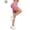 Pink, variant on Luxtrada Women's Activewear Solid Workout Cycling Yoga Running High Waist Pants Biker Shorts