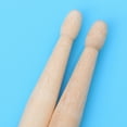 thumbnail image 2 of MERRYHAPY Bass Percussion Instruments Sticks Drumsticks Wood 1 Pair, 2 of 5