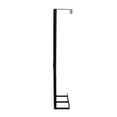 thumbnail image 4 of Estante para almacenamiento de toallas, soporte de toalla enrollado de 3 barras de aleación de hierro negro montado en la pared para baño, 4 of 10