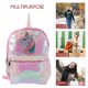 thumbnail image 3 of Mochila rosa brillante para niñas con diseño de unicornio y lentejuelas, adorable mochila escolar de moda para viajes y estudiantes., 3 of 7