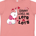 thumbnail image 4 of Inktastic Grammy Loves Me Lots and Lots- cute elephant Boys or Girls Toddler T-Shirt, 4 of 5