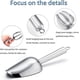 thumbnail image 4 of Cuchara multiusos de aluminio, resistente para uso en interiores y exteriores, mango ergonómico para mayor comodidad, cuchara no tóxica de fácil limpieza para productos secos, especias, comida para, 4 of 7