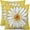Yellow White Daisy, variant on Spring Daisy Pillow Covers 18x18 Set of 2 Cute Floral Yellow Summer Outdoor Decorative Throw Pillows Farmhouse Flower Pillowcases Linen Cushion Case Decor for Home Sofa Couch Bed