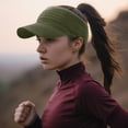 thumbnail image 6 of CFMIURAN Women Sun Visor Hat, Sports Sun Visor for Men Women Lightweight Packable Stretchy Hats for Running Tennis, 6 of 6