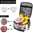 thumbnail image 4 of Dog Elements Collecti Portable & Lightweight Insulated Lunch Bag - Reusable Small Tote For Women And Adults At Work, Travel & Picnic, 4 of 9