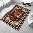 thumbnail image 3 of LaModaHome Bohemian Chic Non-Slip Rug – Washable Persian-Inspired Carpet for Living Room, Kitchen, Stain Resistant, 3 of 5