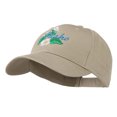thumbnail image 2 of USA State Flower Idaho Mock Orange Embroidered Cap - Khaki OSFM, 2 of 5