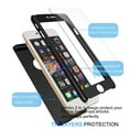 thumbnail image 4 of Apple iPhone 6 Case, Case For iPhone 6, iPhone 6 Screen Protector, Thin Premium Dual Layer Hard Case For iPhone 6 with Tempered Glass Screen Protector For iPhone 6 4.7" -Dark Blue, 4 of 4