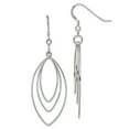 thumbnail image 1 of 925 Sterling Silver Shepherd Hook Earrings; for Adults and Teens; for Women and Men, 1 of 1