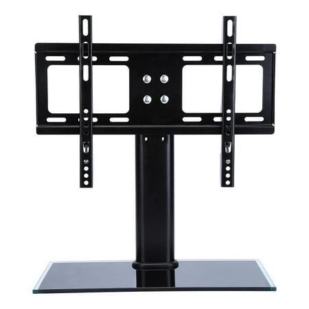 Peerless Tv Pedestal Stand Tabletop TV Stand Base with Wall Mount Bracket, Estink Universal Replacement TV Swivel Stand Pedestal Base with Mount for 26-37