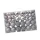 thumbnail image 3 of Juego de adornos navideños con forma de bola, colgantes de 3, 4 y 6 cm, para fiestas, decoración navideña. Plata, 3 of 9